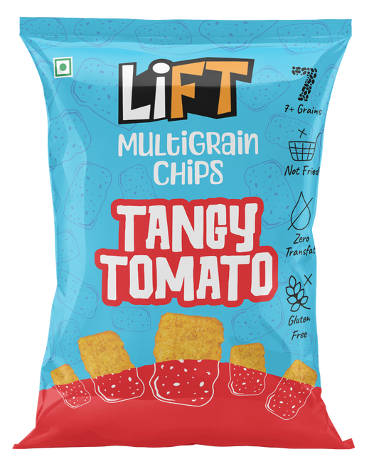 LiFT Multigrain Chips - Tangy Tomato (Pack of 12)